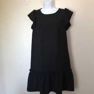 Loft Black Dress Sz M